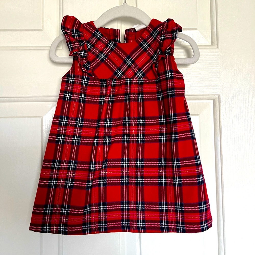 H&M baby girls 6-9months red dress